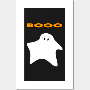 Booo ghost - Halloween. Posters and Art